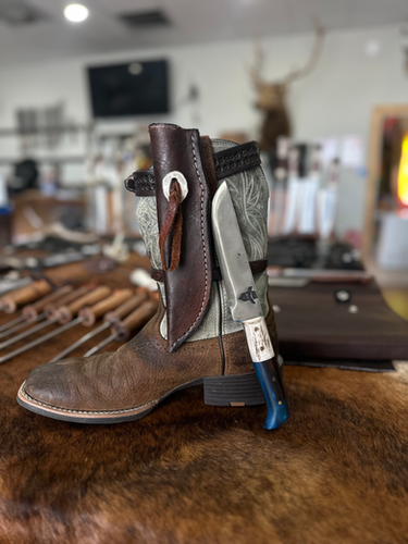 Boot Knife (Cocobolo/Epoxy) 2
