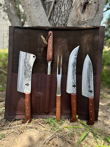 Grill Master 3-Knife Set Mesquite (LeafSpring)