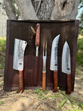 Grill Master 3-Knife Set Mesquite (LeafSpring)