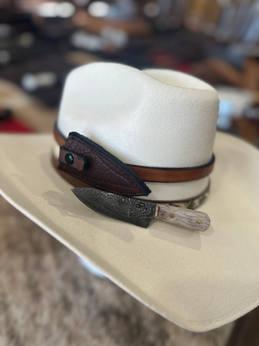 Hat Knife (Damascus) 5