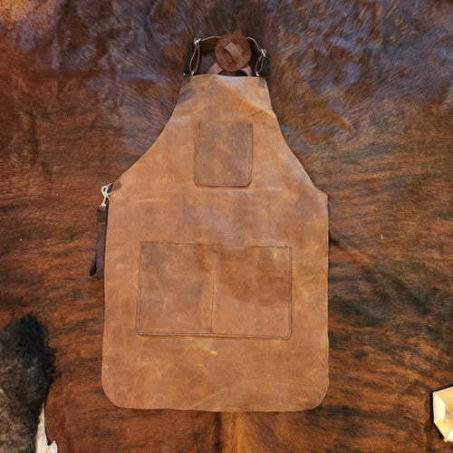 Leather Apron (light brown) 2