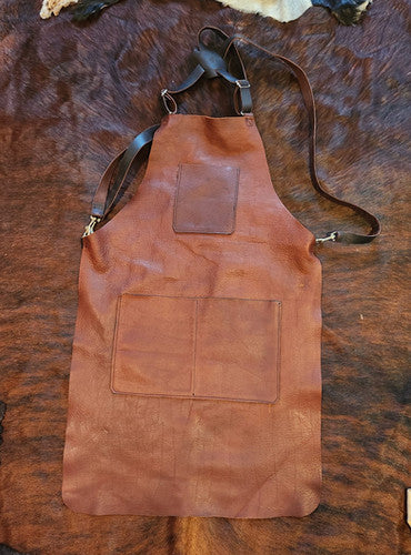 Leather Apron (light brown/soft leather) 2