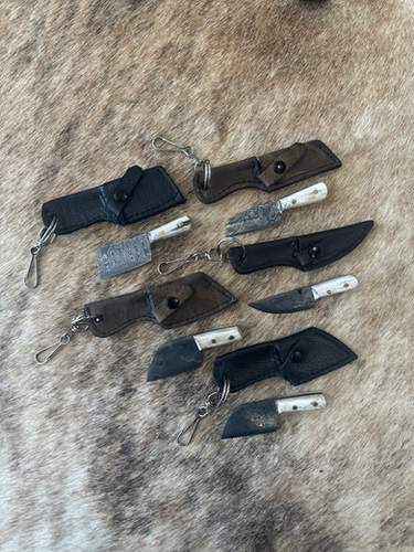 Key Chain Knife (Damascus) 2