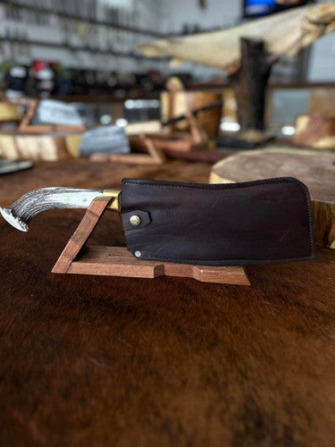Square Cleaver (Deer Antler) 3