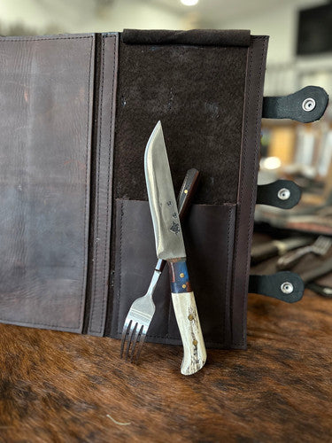 Steak Knife/ Fork Booklet (antler) 2